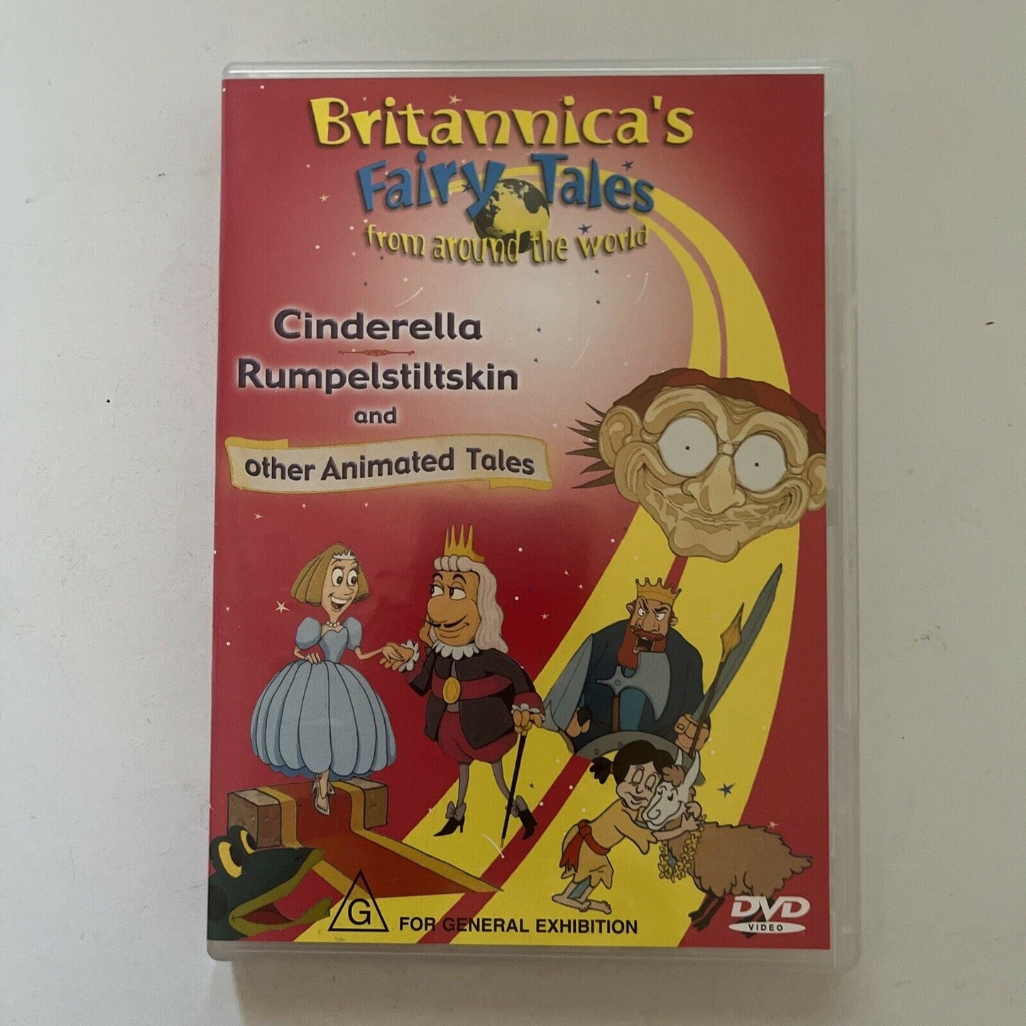 Britannica's Fairy Tales: Cinderella / Rumpelstiltskin (DVD, 2004) All Regions