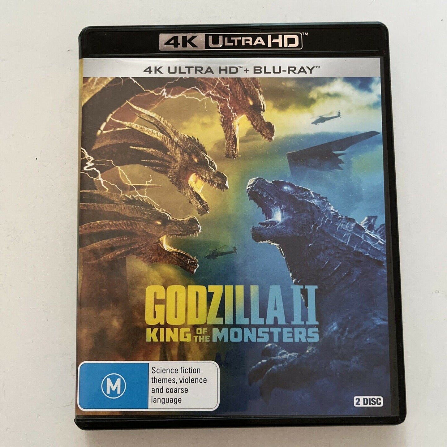 Godzilla II: King of the Monsters (4K Ultra HD + Blu-Ray, 2019) Region B