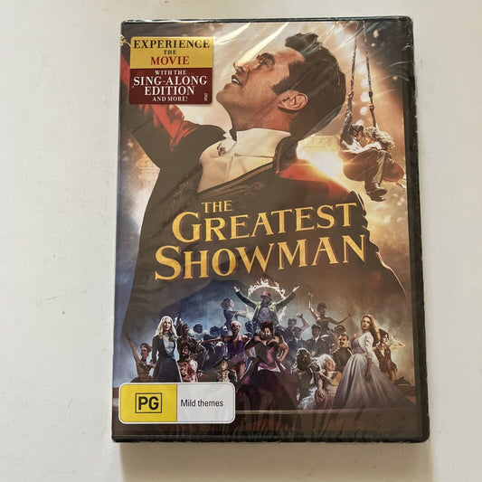 *New Sealed* The Greatest Showman (DVD, 2018) Hugh Jackman. Region 4