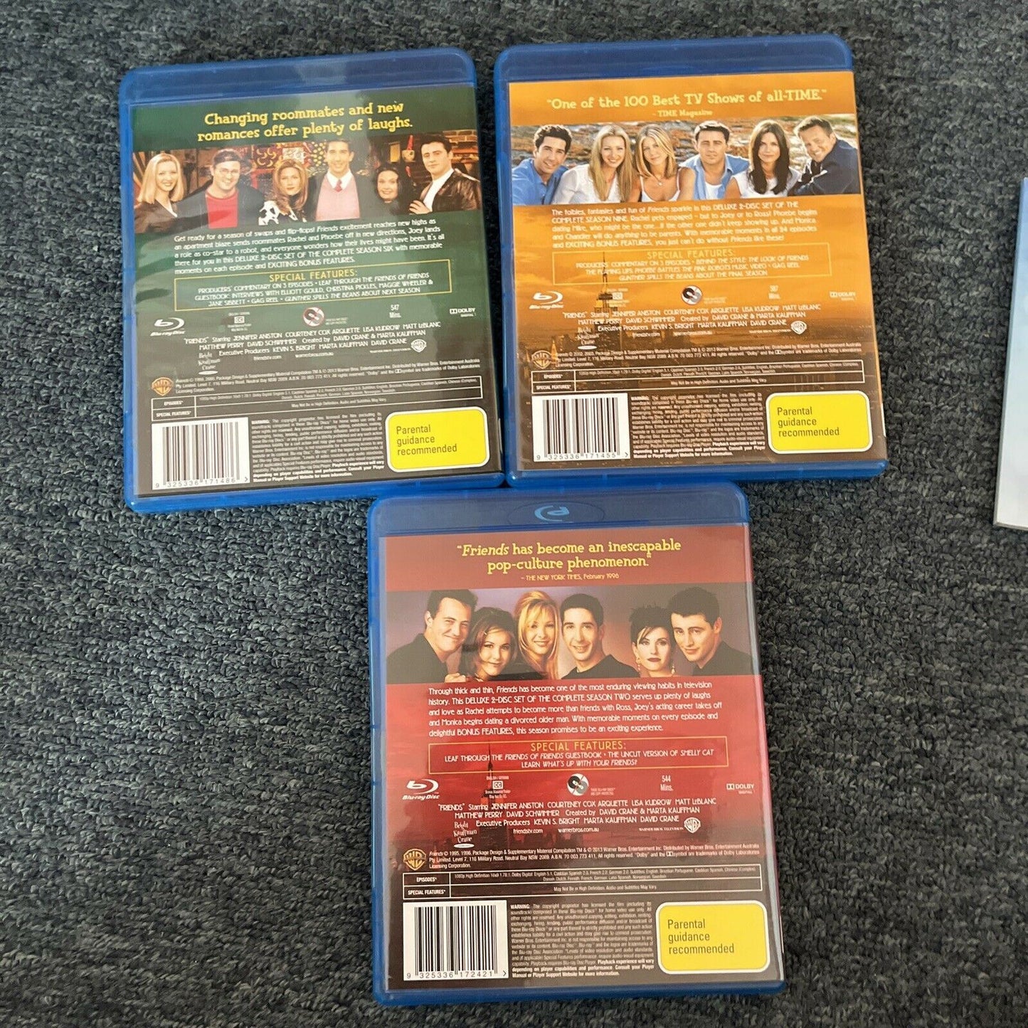 Friends - The Complete Series (Bluray, 2004) Region B