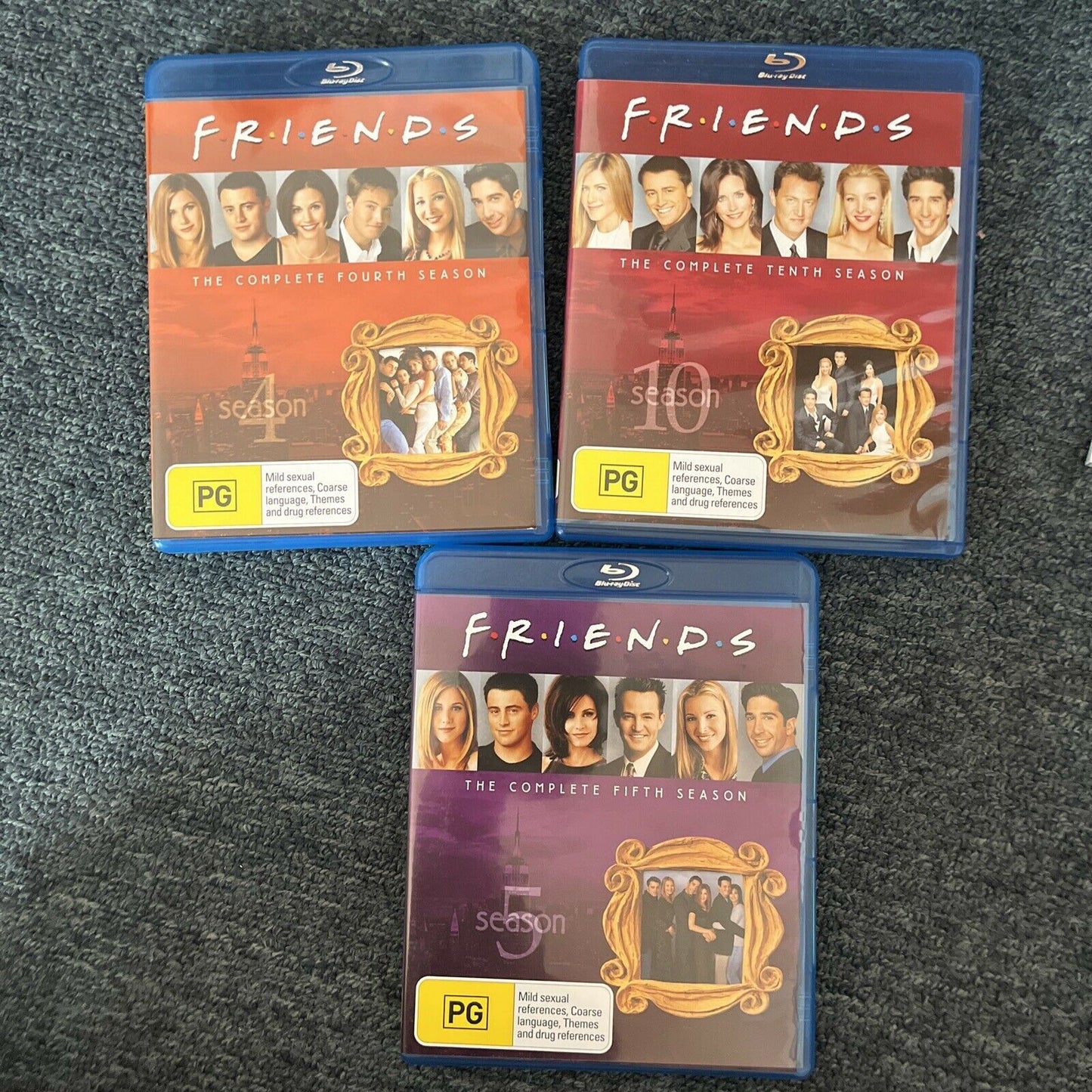 Friends - The Complete Series (Bluray, 2004) Region B