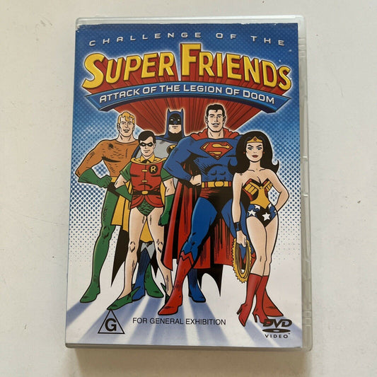 Challenge Of The Super Friends: Attack Of The Legend Of Doom (DVD, 1978) Region4