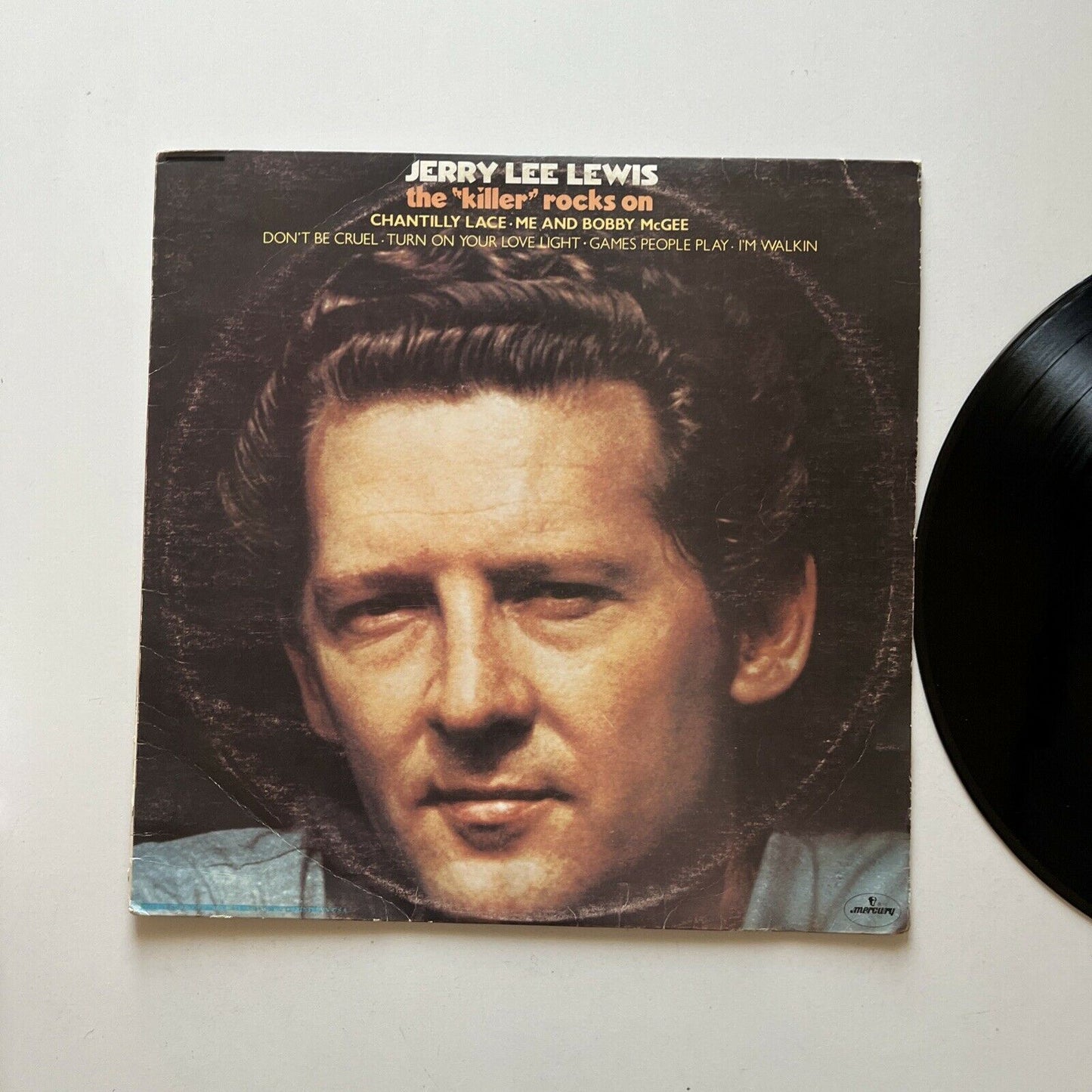 Jerry Lee Lewis - The Killer Rocks On (Vinyl, 1972)