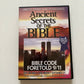 Ancient Secrets Of The Bible - Bible Code Foretold 9/11 (DVD, 2009) All Regions