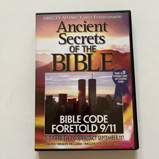 Ancient Secrets Of The Bible - Bible Code Foretold 9/11 (DVD, 2009) All Regions