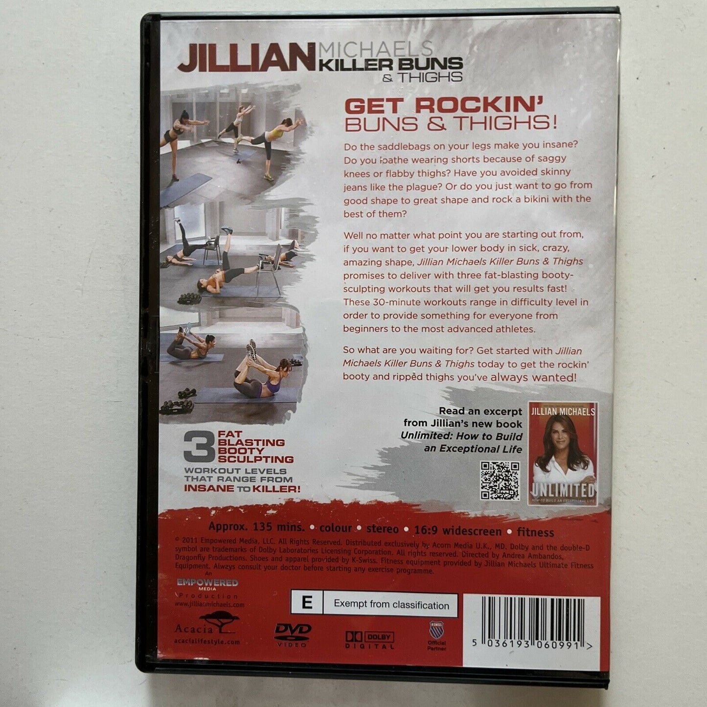 Julian Michaels: Killer Buns / Extreme Shred / Ripped In 30 Days DVD