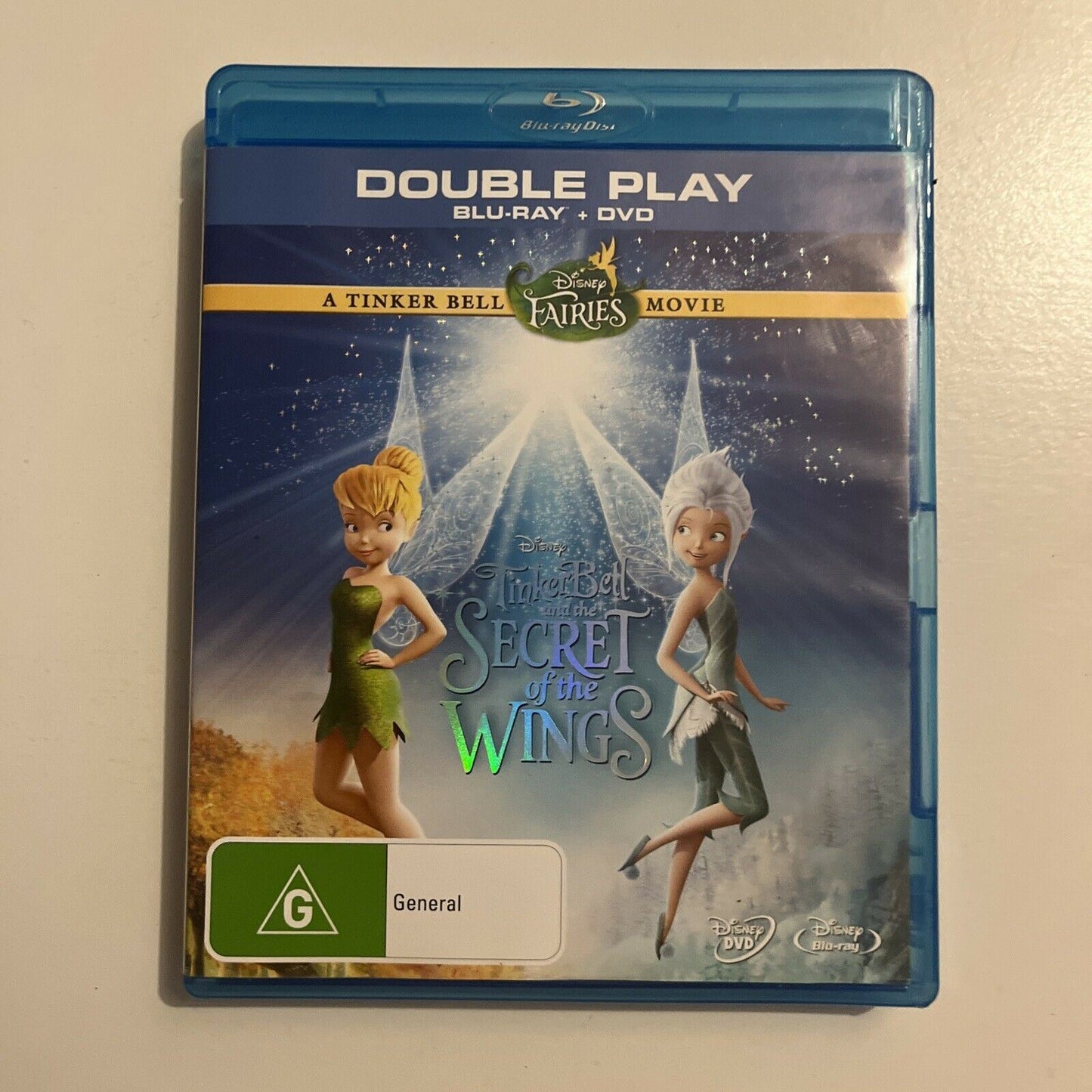 Tinkerbell And The Secret Of The Wings (Bluray + DVD, 2012, 2-Disc)