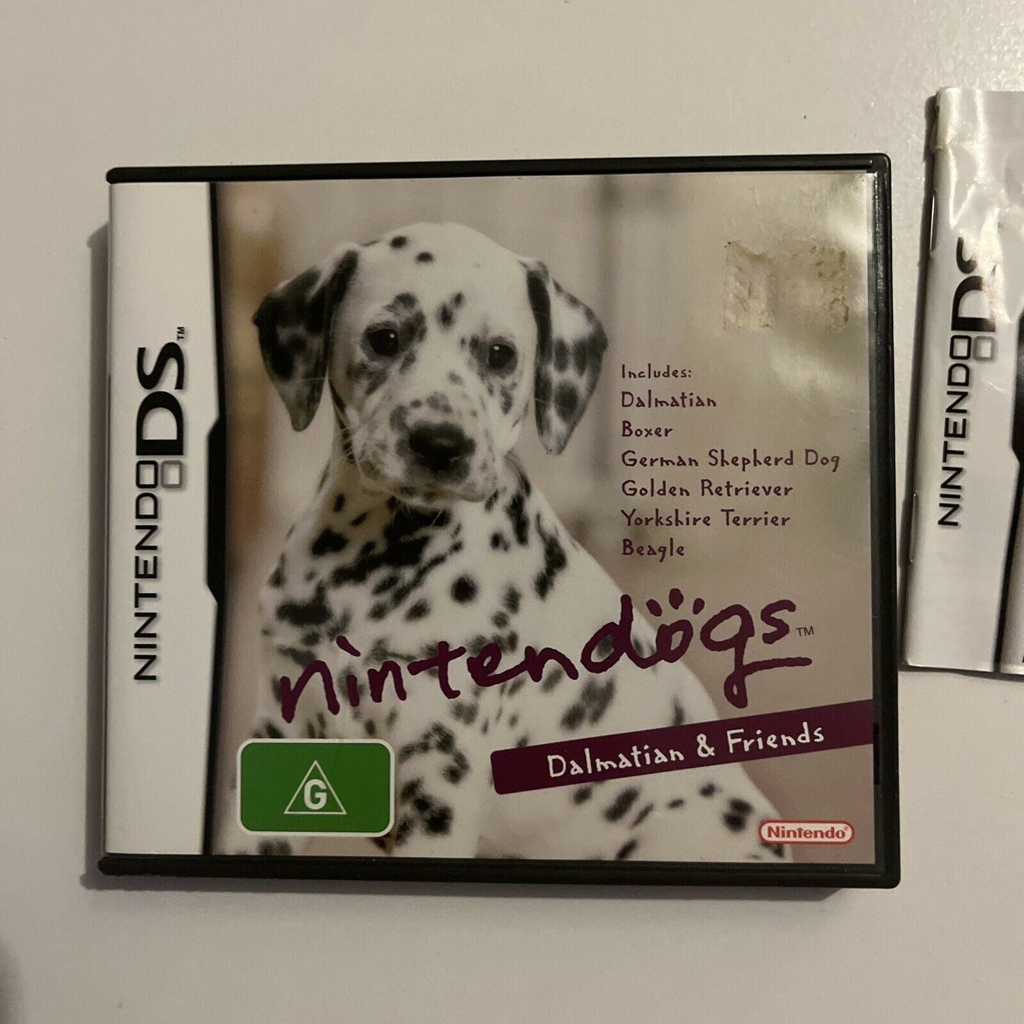 Nintendogs Dalmatian and Friends Nintendo DS 2DS 3DS Game *Complete With Manual*