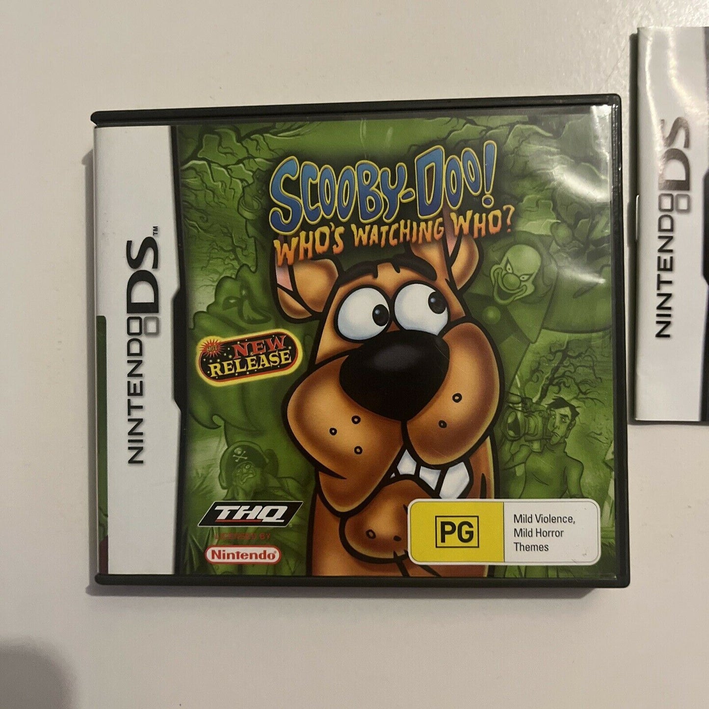 Scooby-Doo Who's Watching Who? NINTENDO DS Game With Manual