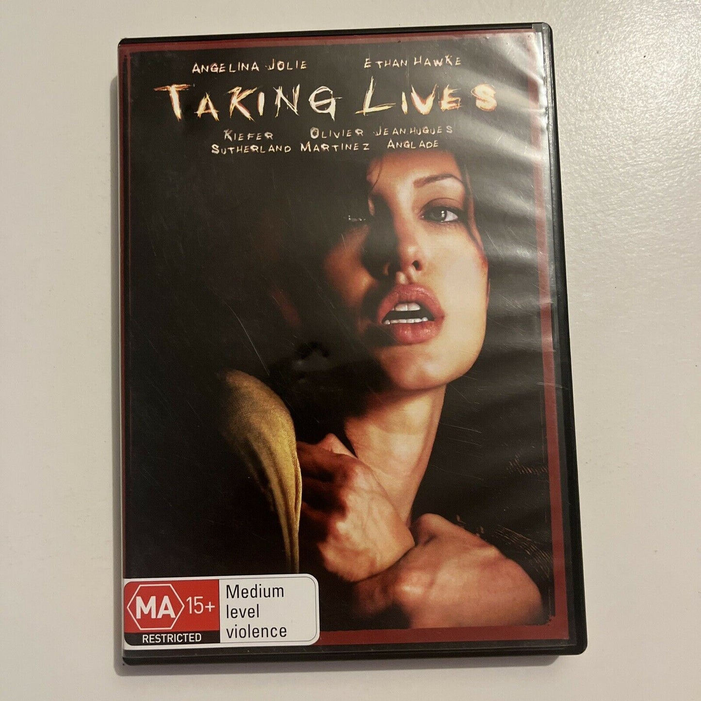 Taking Lives (DVD, 2004) Angelina Jolie, Ethan Hawke. Region 4