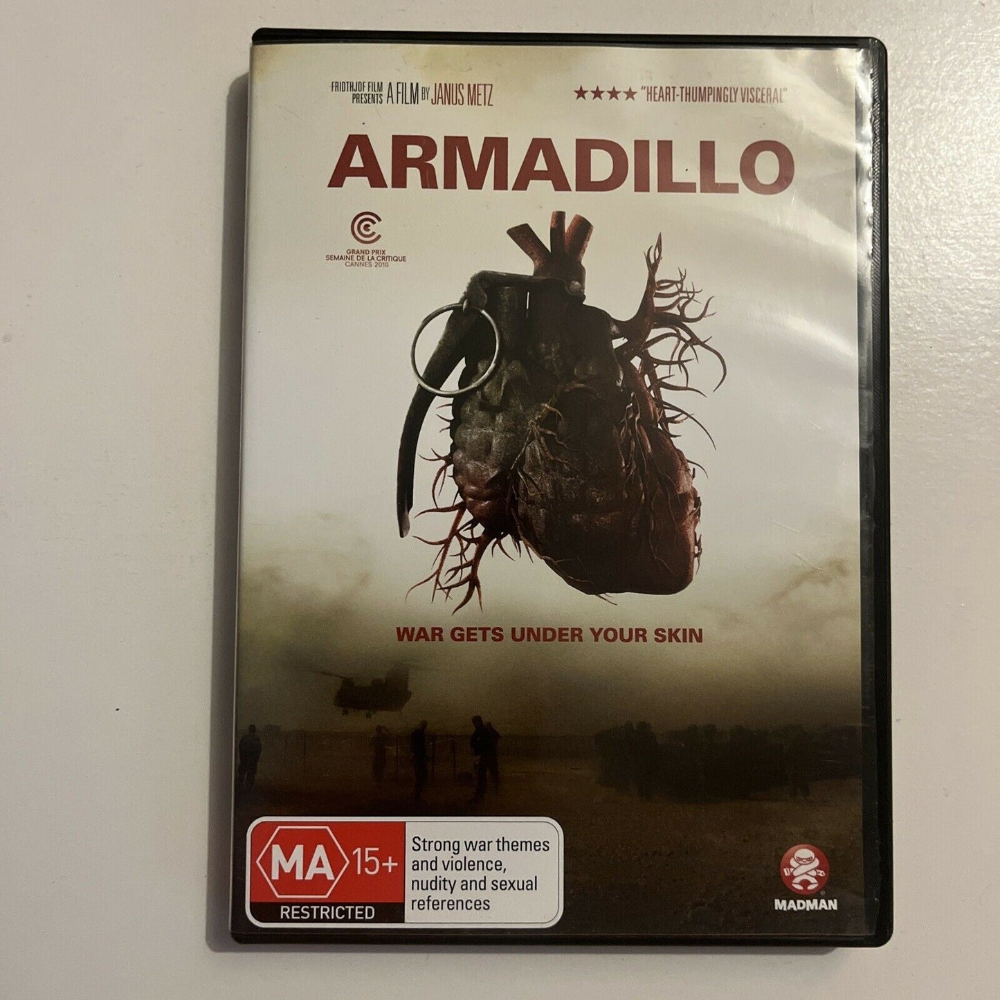 Armadillo (DVD, 2010) Afghanistan War Documentary Danish. Region 4