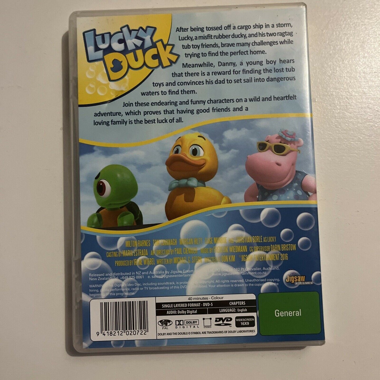 Lucky Duck (DVD, 2014) Region 4