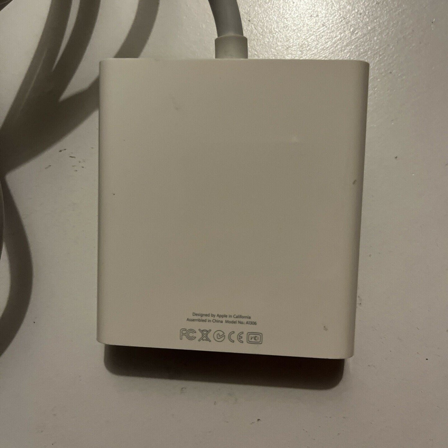 Genuine Apple A1306 Mini Displayport DP to Dual-link DVI Adapter Cable MB571Z/A