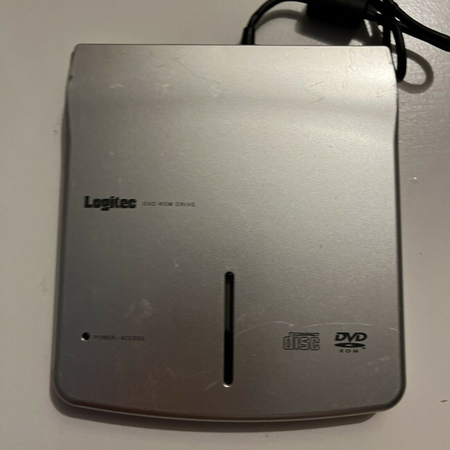 Logitech LDV-P8U2LSV USB DVD-ROM Drive - Plug N Play USB Self-powered