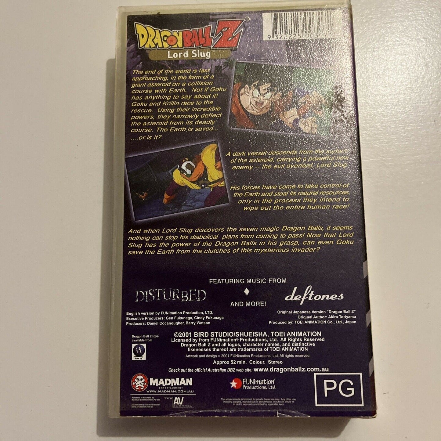 The official portuguese VHS cover for Movie 4 (Lord Slug) actually looks  like a really bad bootleg/fake. : r/dbz