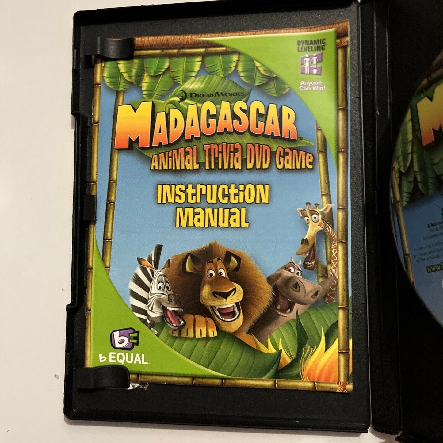 Madagascar - Animal Trivia DVD Game - 1-4 Players - Family DVD Game