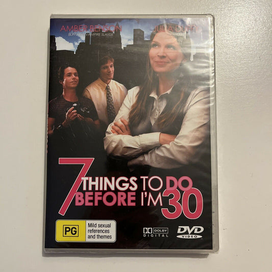 *New Sealed* 7 Things To Do Before I'm 30 (DVD, 2008) Amber Benson All Regions