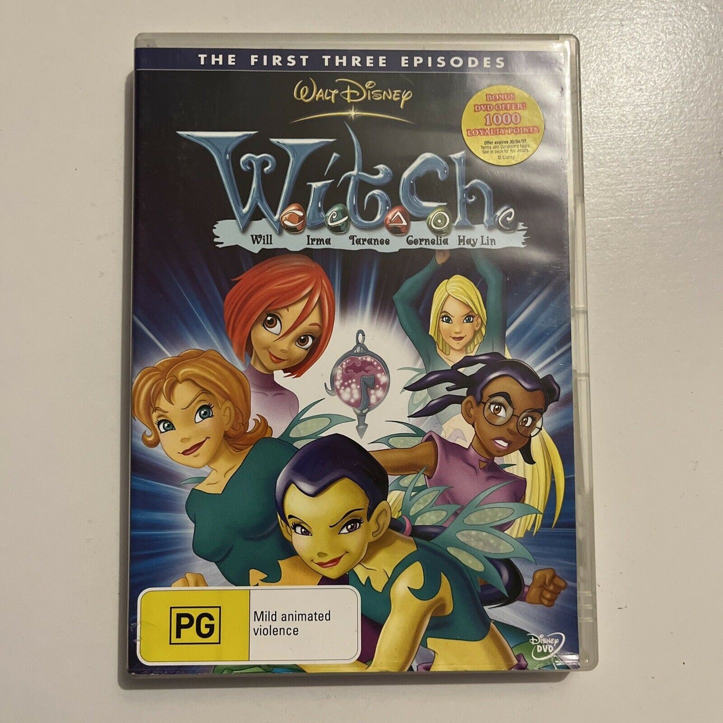 W.I.T.C.H. : Volume 1  (DVD, 2006) Region 4