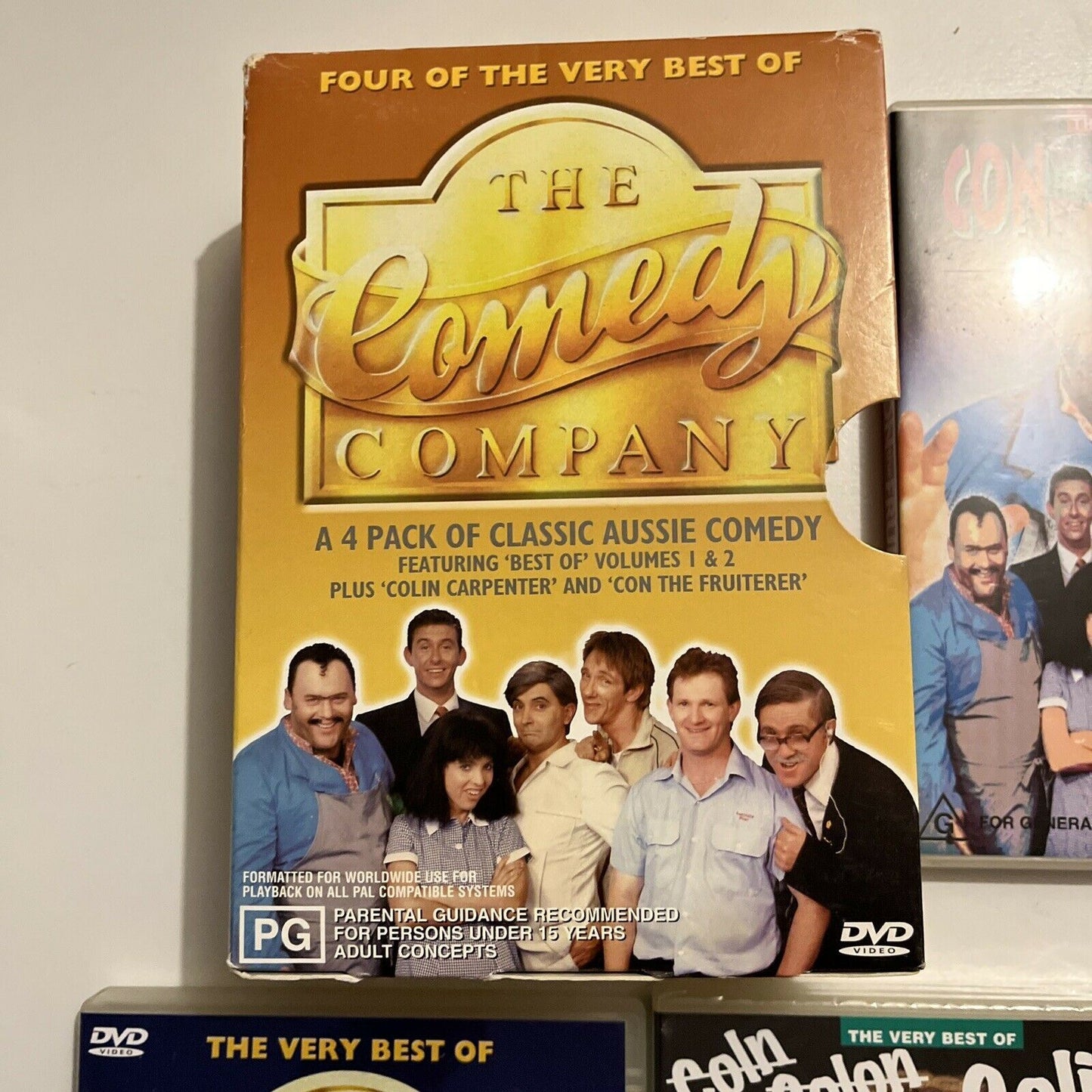 The Very Best of Comedy Company: 1 + 2 + Colin Carpenter + Con Fruiterer (DVD)