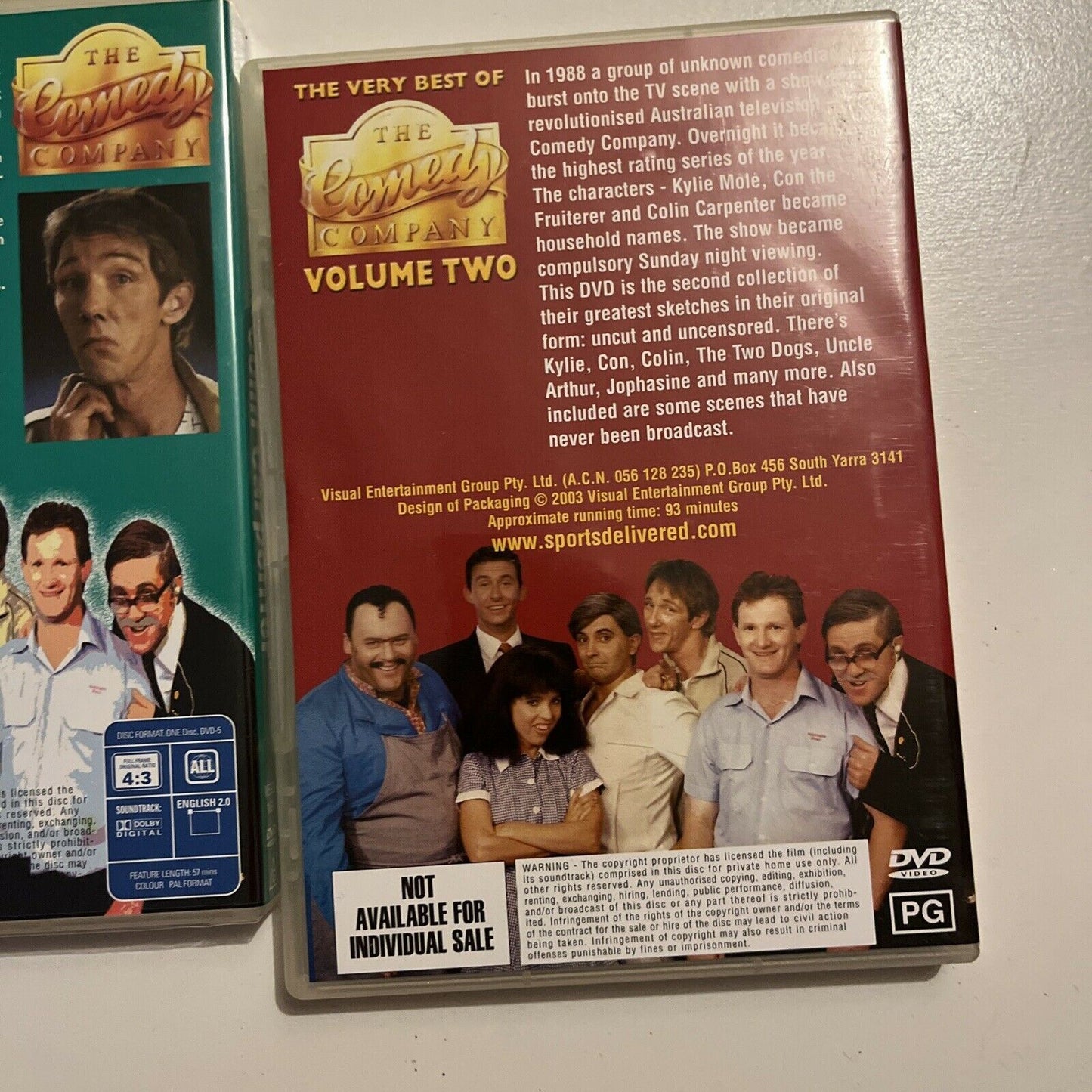 The Very Best of Comedy Company: 1 + 2 + Colin Carpenter + Con Fruiterer (DVD)