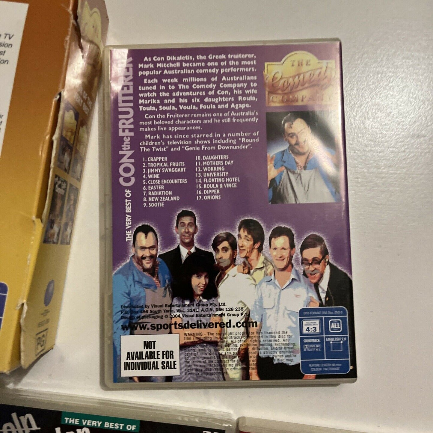 The Very Best of Comedy Company: 1 + 2 + Colin Carpenter + Con Fruiterer (DVD)