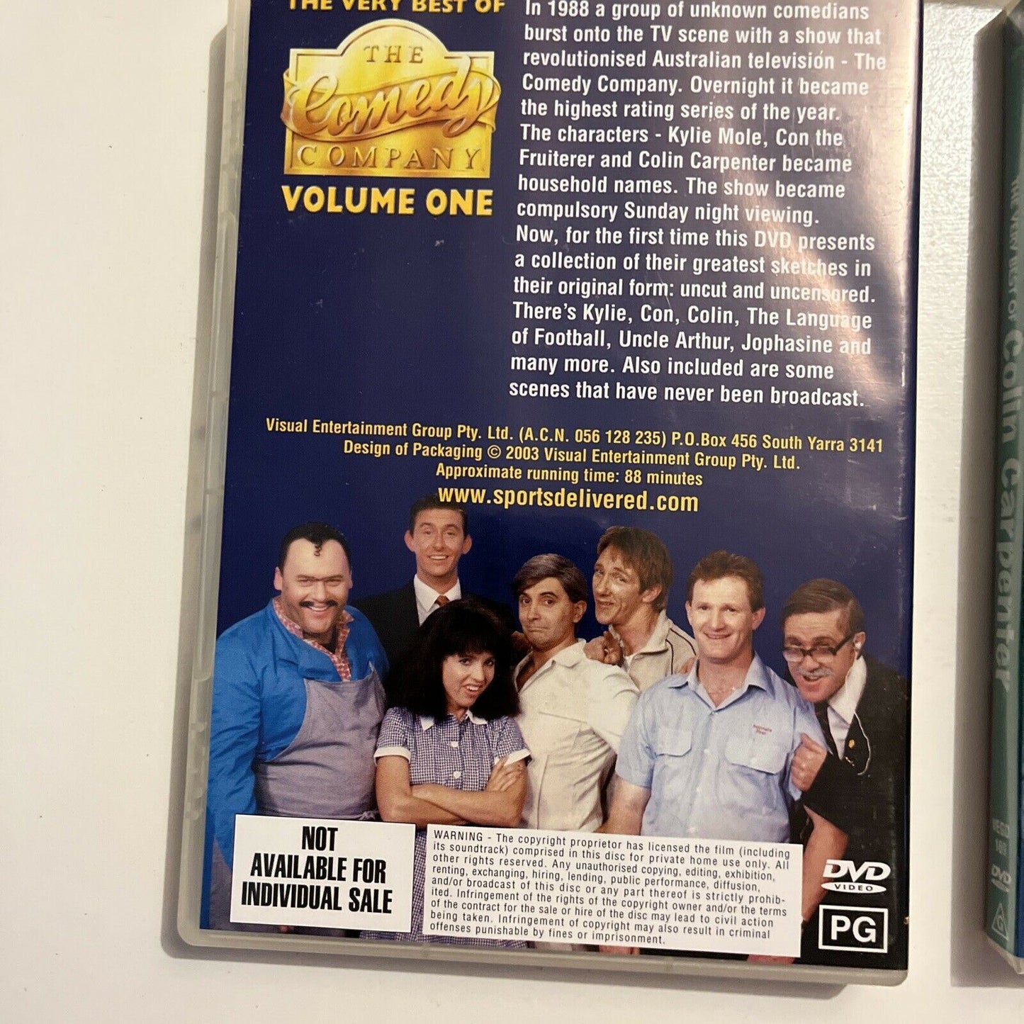 The Very Best of Comedy Company: 1 + 2 + Colin Carpenter + Con Fruiterer (DVD)