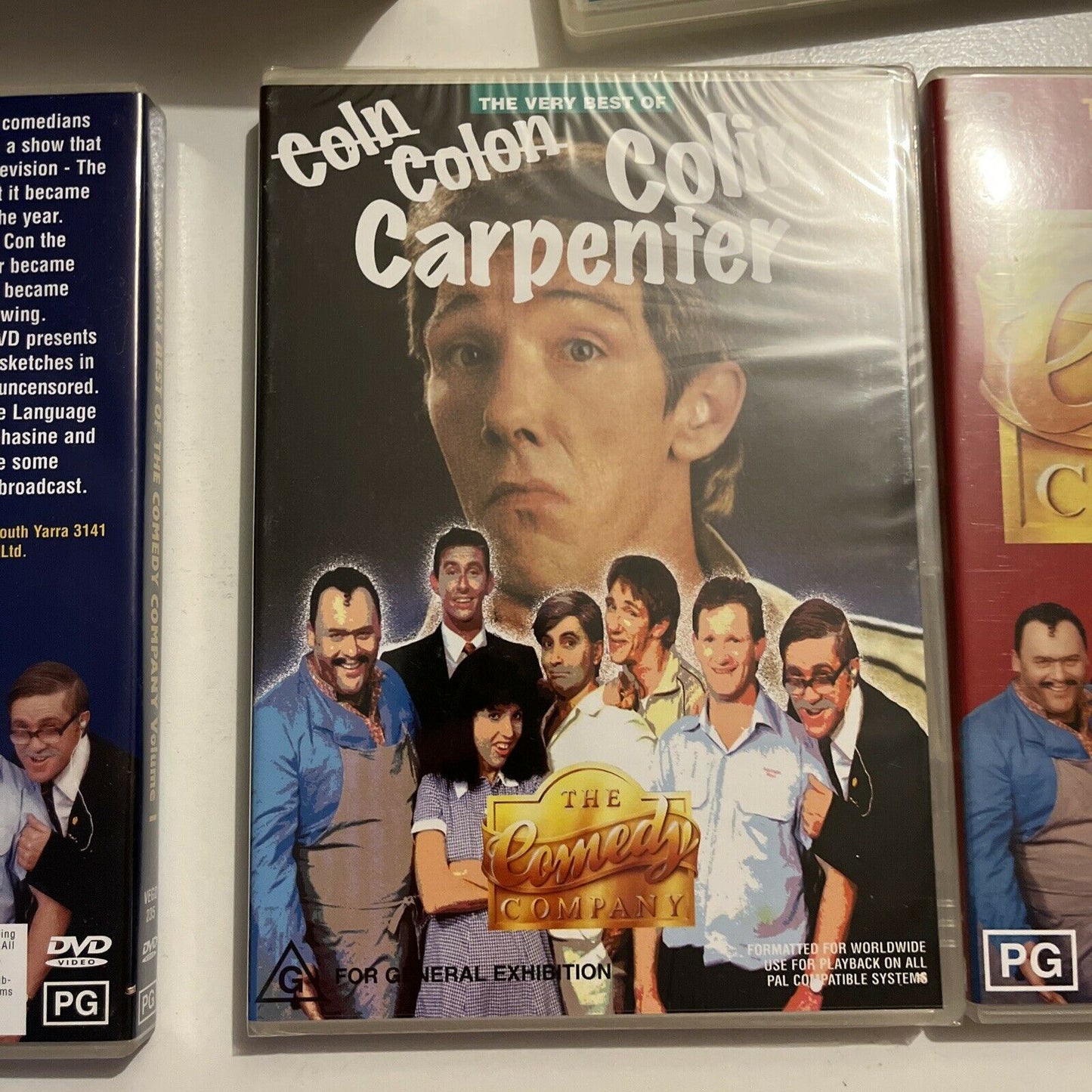 The Very Best of Comedy Company: 1 + 2 + Colin Carpenter + Con Fruiterer (DVD)