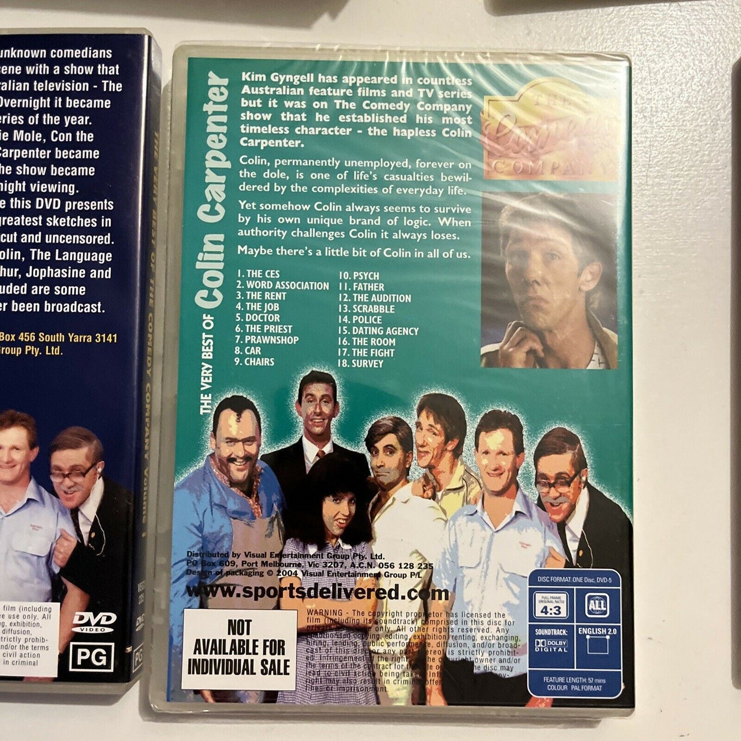 The Very Best of Comedy Company: 1 + 2 + Colin Carpenter + Con Fruiterer (DVD)