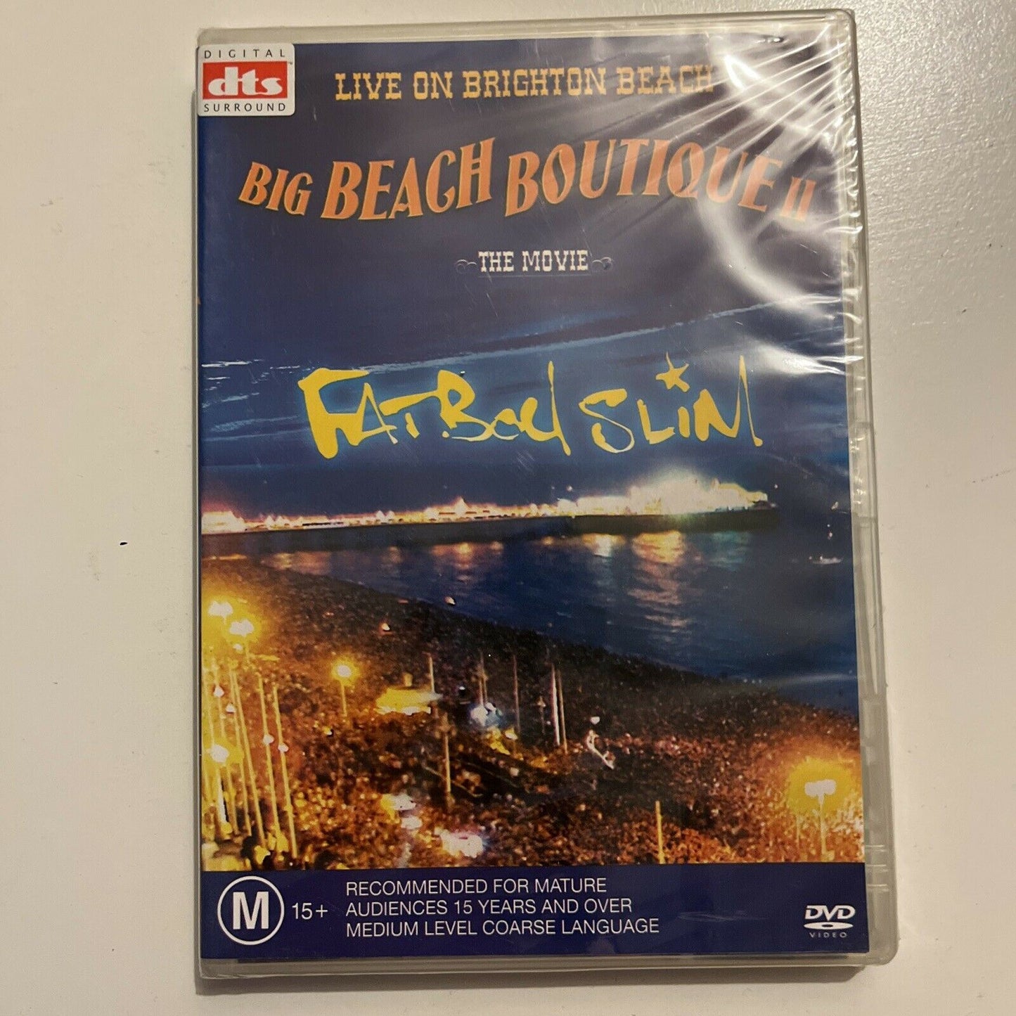 New Sealed Fatboy Slim Big Beach Boutique II DVD 2002 All Regio new-sealed-fatboy-slim-big-beach-boutique-ii-dvd-2002-all-regio