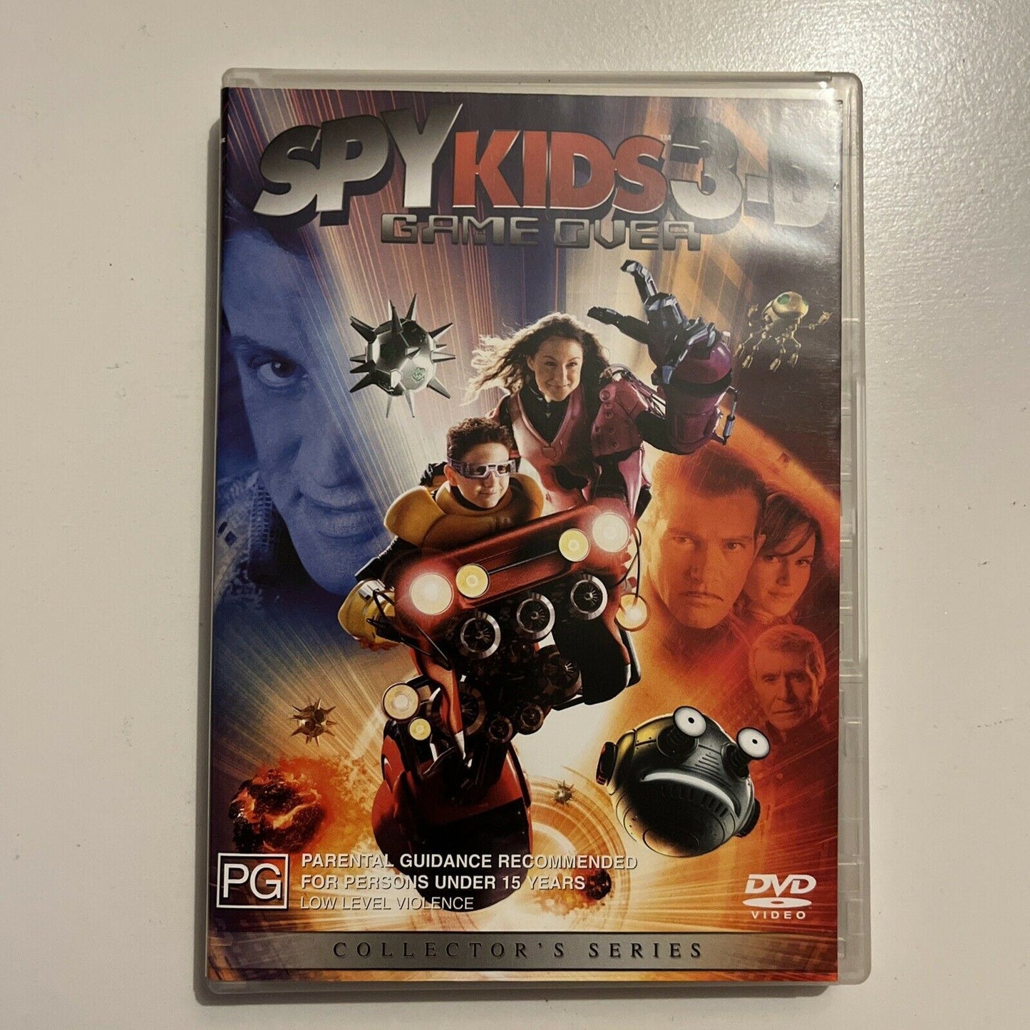 Spy Kids 3D - Game Over (DVD, 2004, 2-Disc) Antonio Banderas Region 4 ...