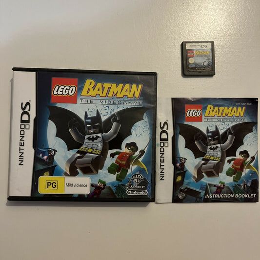 LEGO Batman: The Videogame - Nintendo DS Game - Complete With Manual