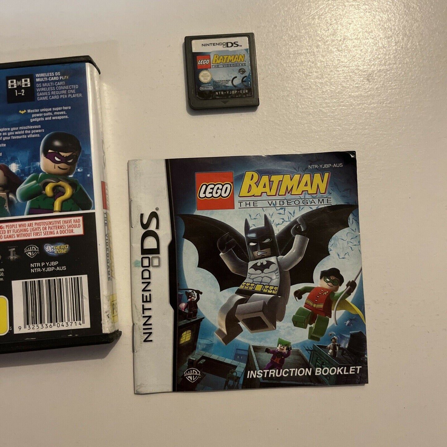 LEGO Batman: The Videogame - Nintendo DS Game - Complete With Manual