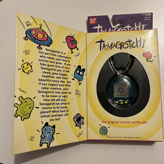 *New Unopened* Tamagotchi Dark Green 1997 The Original Virtual Reality Pet #1800