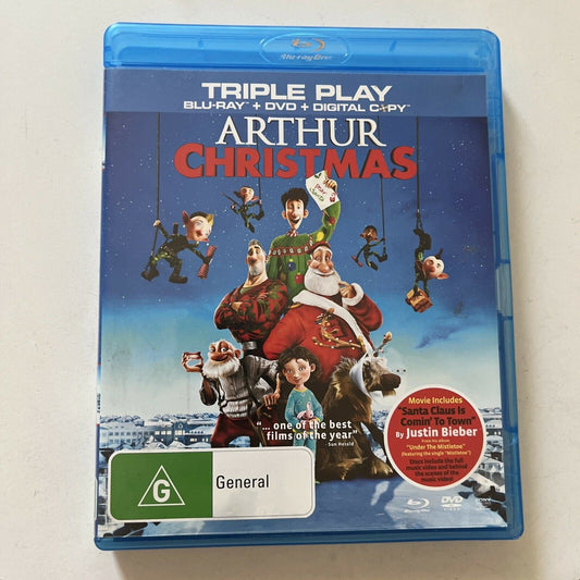 Arthur Christmas (Bluray, 2011) James McAvoy, Hugh Laurie. All Regions