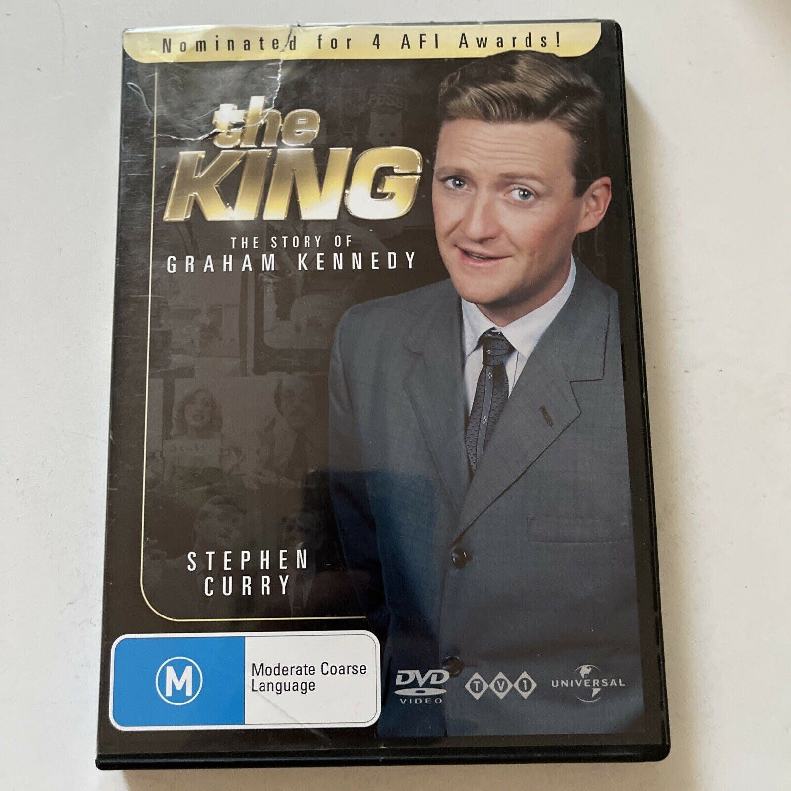 The King - The Story Of Graham Kennedy (DVD, 2007) Stephen Curry. Regi ...