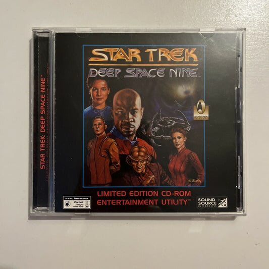 Star Trek: Deep Space Nine - Limited Edition CDROM Entertainment Utility PC 1996