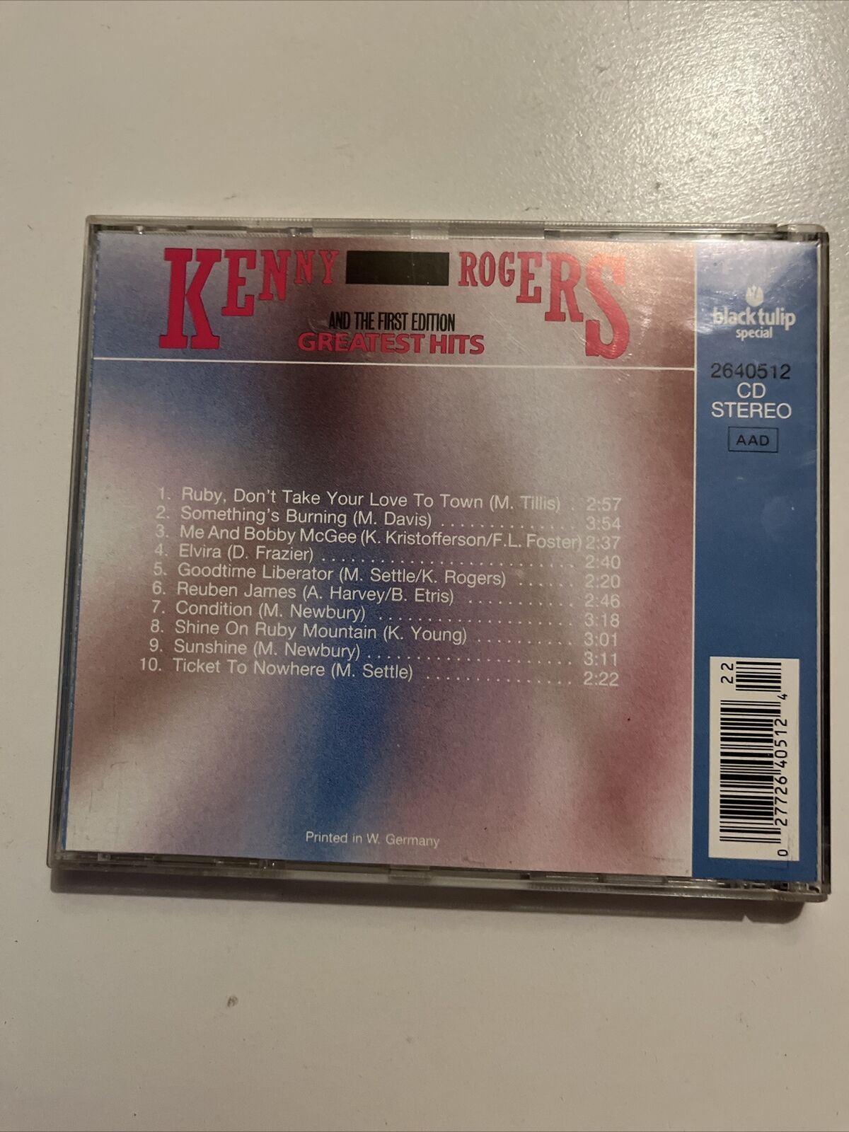 Kenny Rogers & The First Edition - Greatest Hits (CD, 1971)