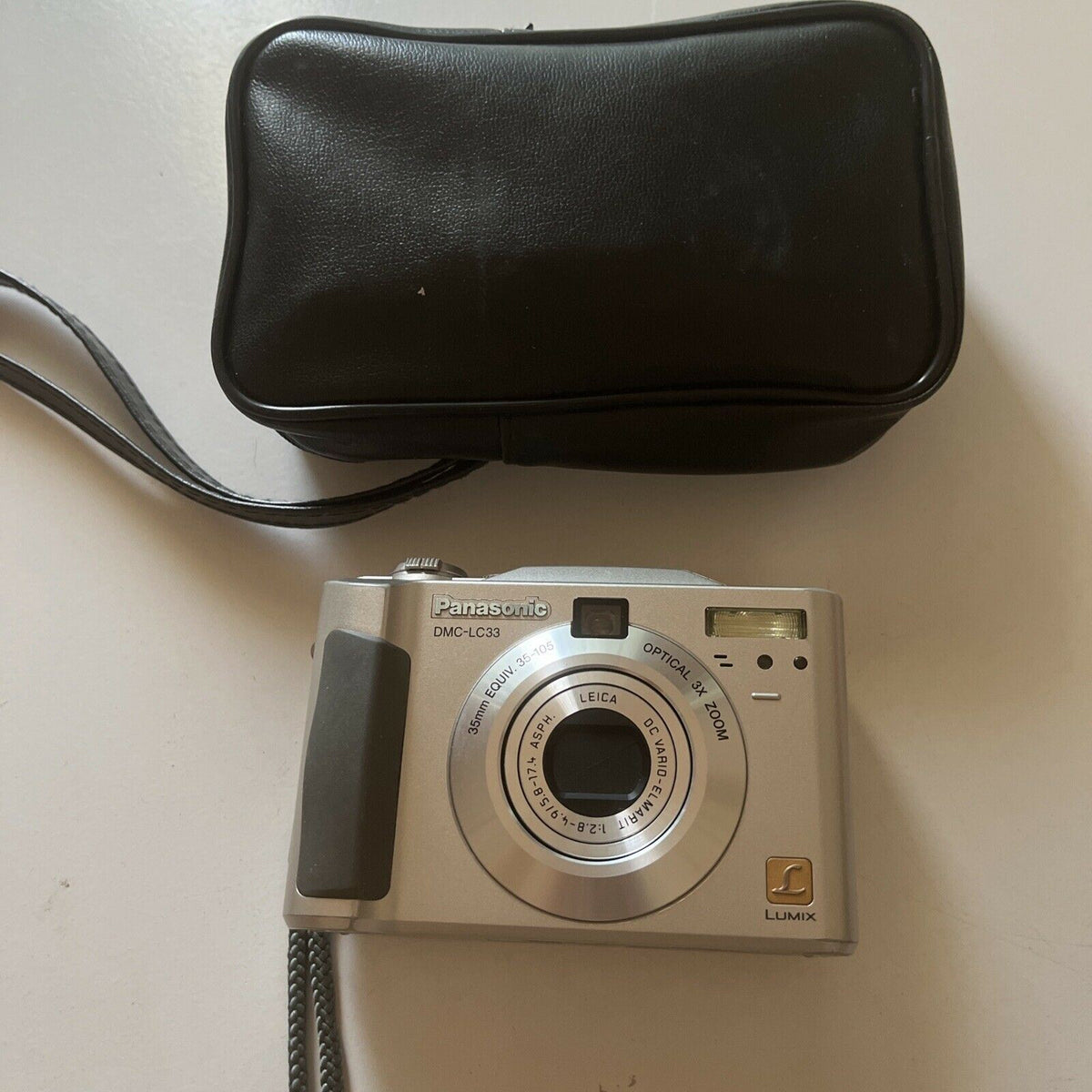Panasonic Lumix DMC-LC33 Digital Camera 3.2MP 3x Zoom – Retro Unit