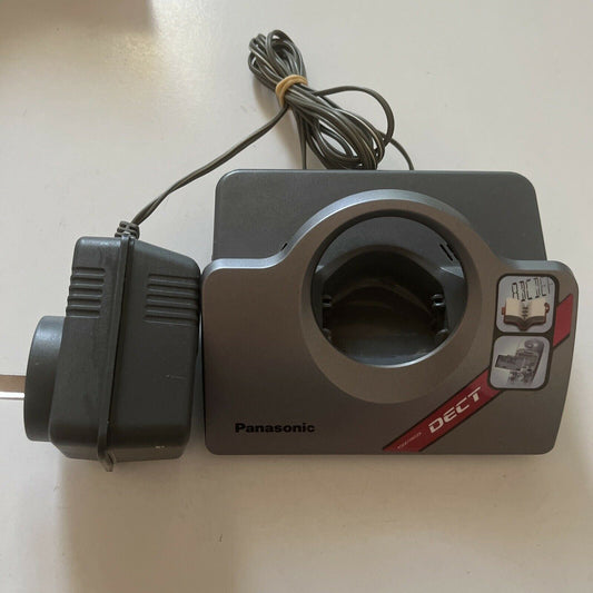 Genuine Panasonic KX-TCD410ALM Charging Base eith PQLV19AL AC Adapter