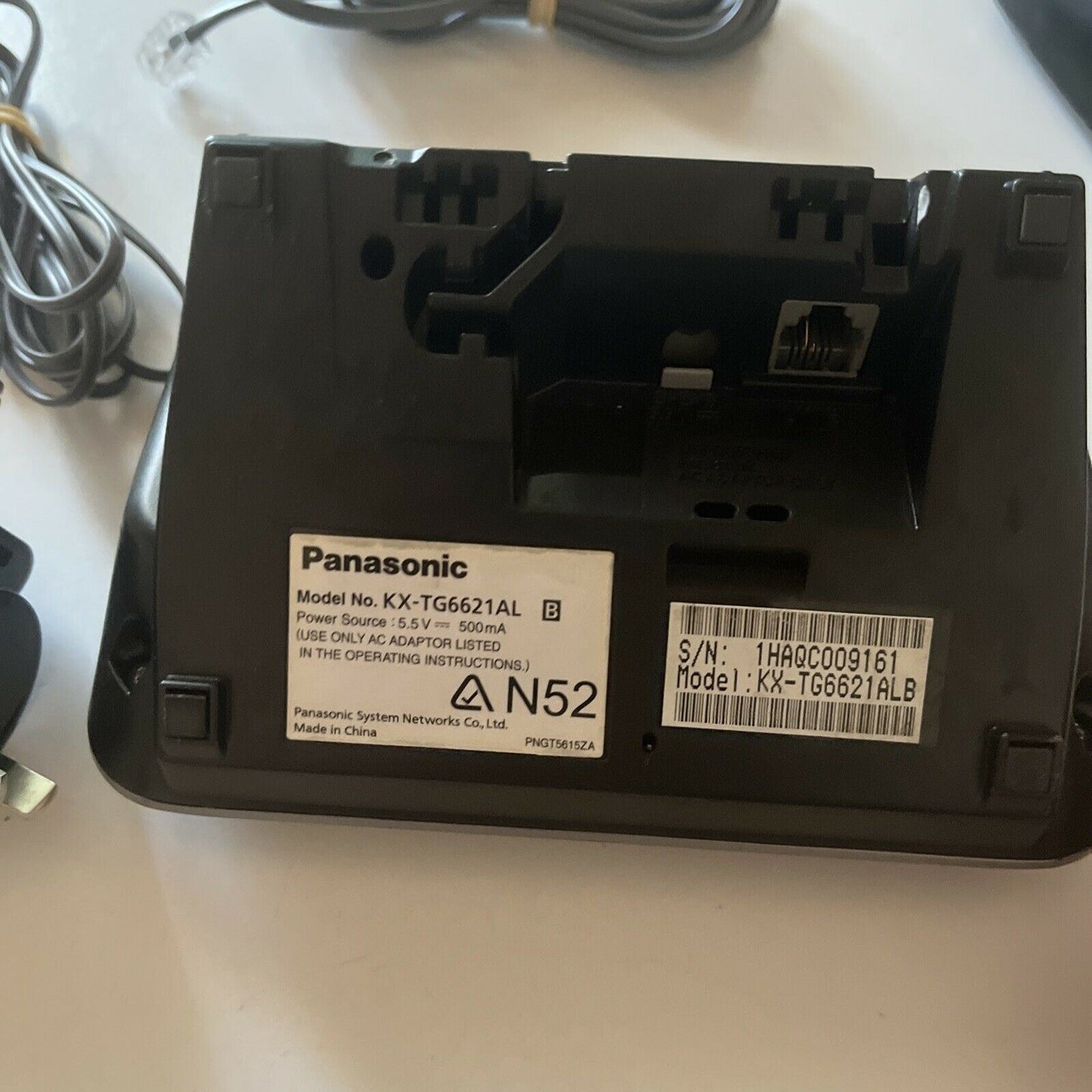 Panasonic KX-TG6621AL Cordless Phone with One Handset & Answering Machine
