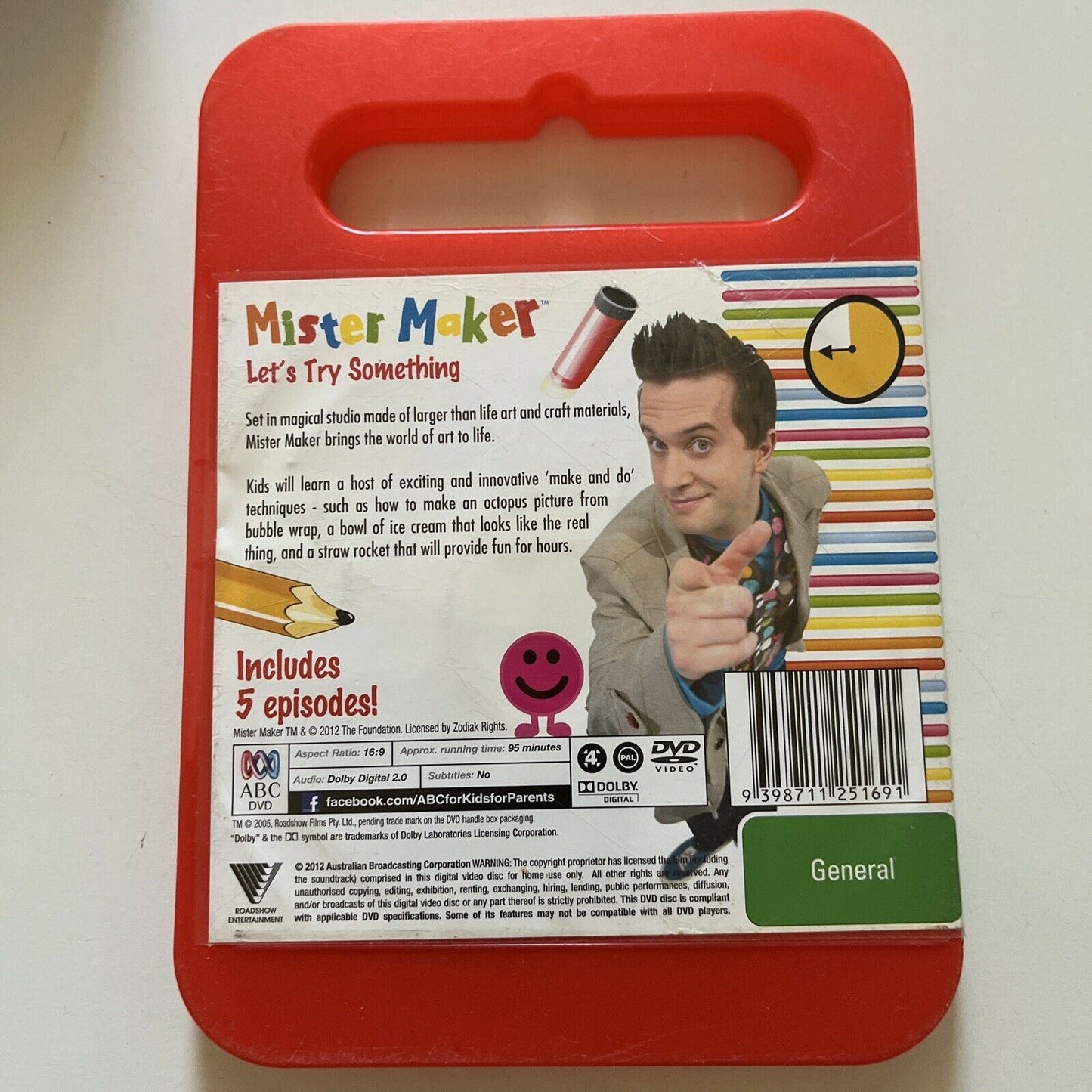 Mister Maker - Let's Try Something (DVD, 2012) Region 4