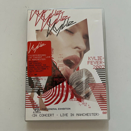 Kylie Minogue: Kylie Fever 2002 - Live In Manchester (DVD, 2002) All Regions