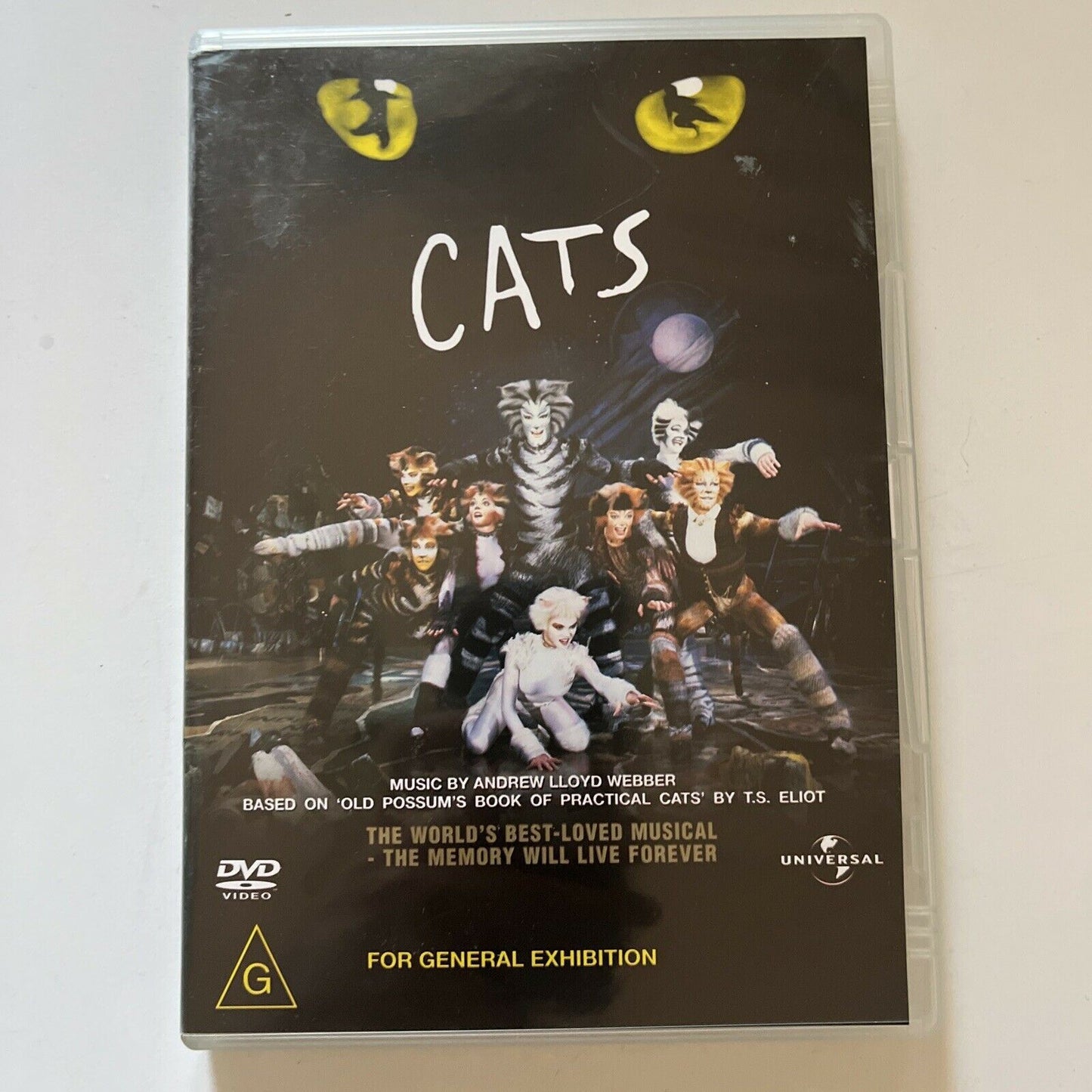 Andrew Lloyd Webber: Cats (DVD, 1998) Region 4&2