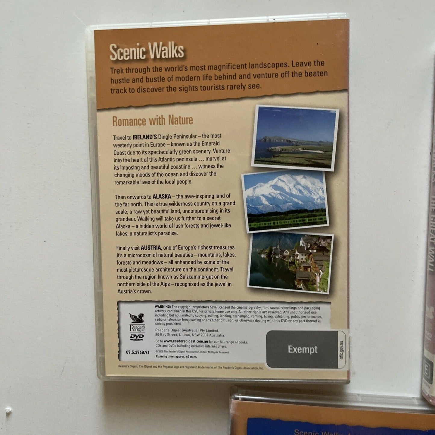 Scenic Walks Around The World: Romance Nature / Dramatic Planet / Great Wall DVD