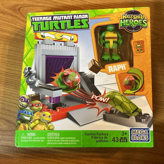 *New* Teenage Mutant Ninja Turtles - Mega Bloks - Raph - Half-Shell Heroes