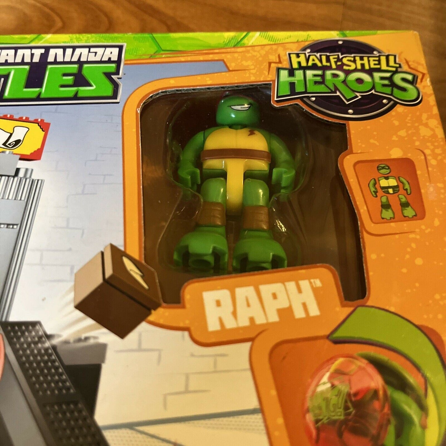*New* Teenage Mutant Ninja Turtles - Mega Bloks - Raph - Half-Shell Heroes