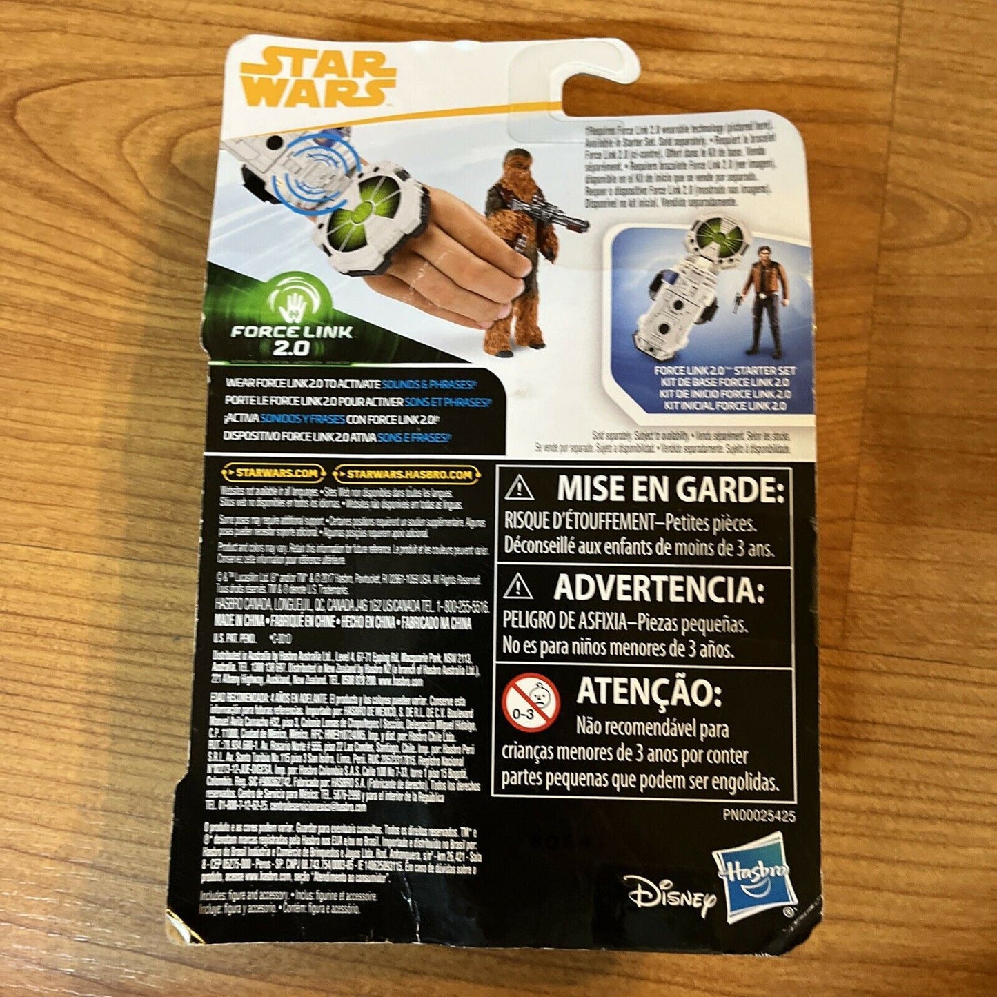 *New* Hasbro Star Wars Force Link 2.0 Chewbacca 2017 3.75"