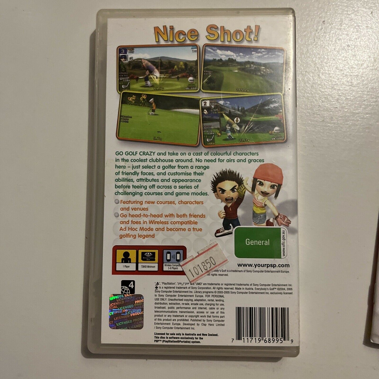 Everybody's Golf - Sony PSP PlayStation Portable Game With Manual