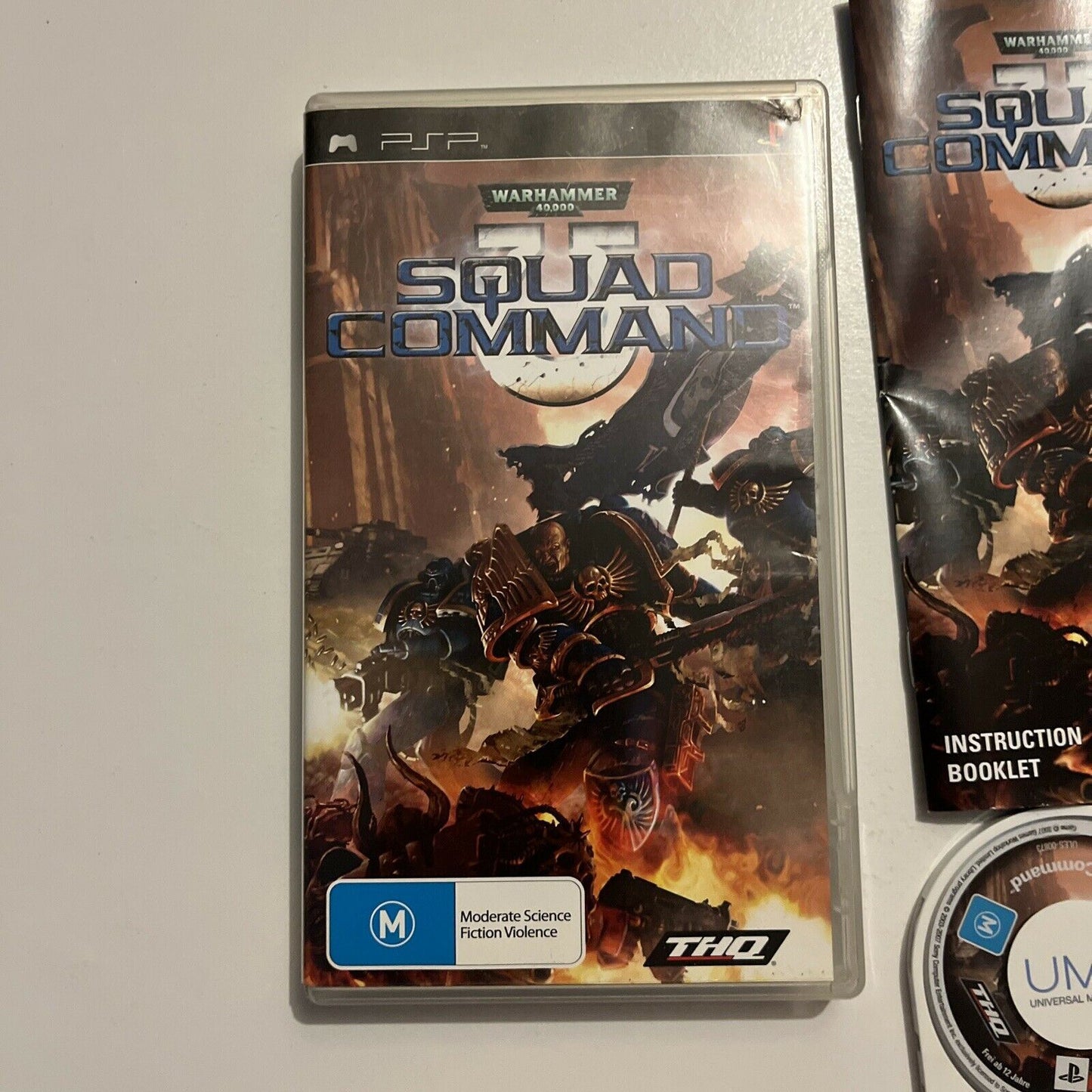 Warhammer 40,000: Squad Command - Sony PSP With Manual