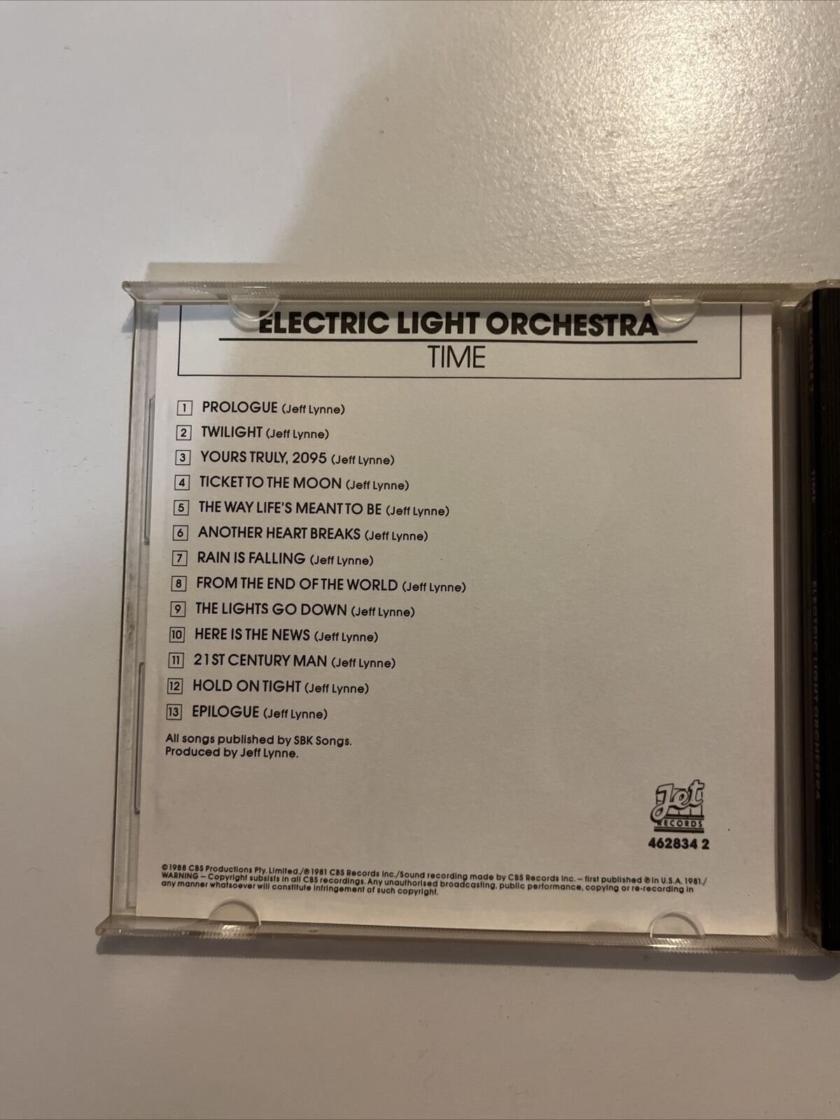 Electric Light Orchestra - Time (CD, 1981)